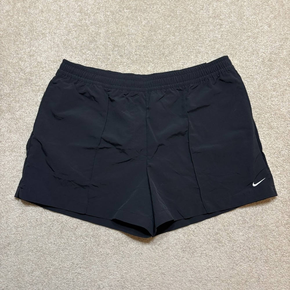 Nike Athletic Shorts NWT Womens XL Black 5 Inseam Quick Dry Lightweight Running
